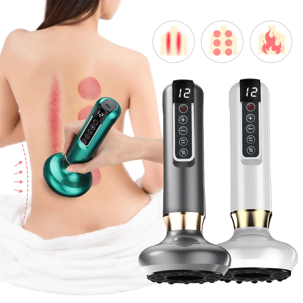 Ensemble de thérapie par ventouses médicales à aspiration électrique, masseur de beauté, pots en verre, ventouses Anti-Cellulite, Massage Guasha amincissant sous vide