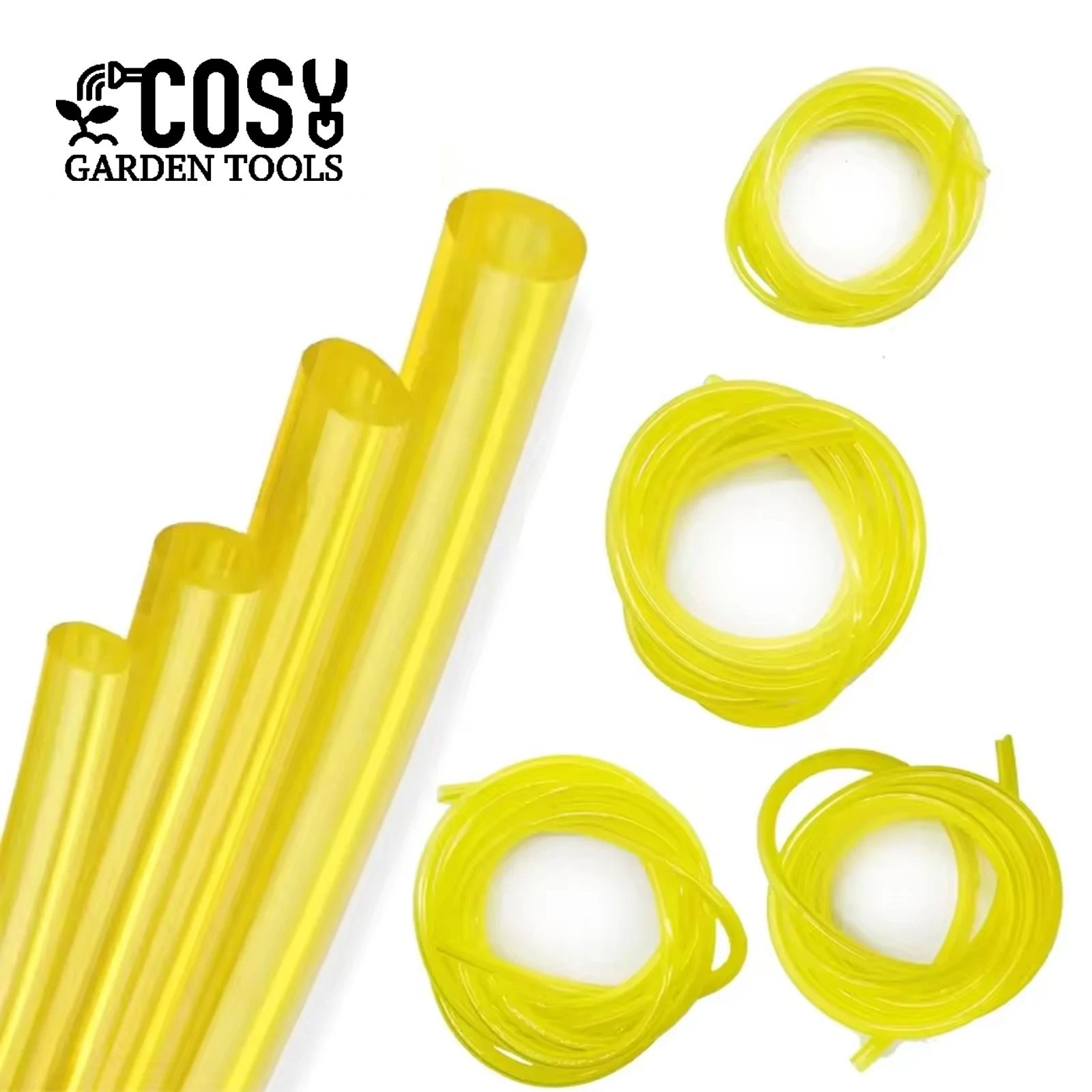COSY Petrol Fuel Pipe Line Hose For Strimmers Trimmer Chainsaws Saw Blower Brushcutter Gas Line Pipe Hose Petrol Line