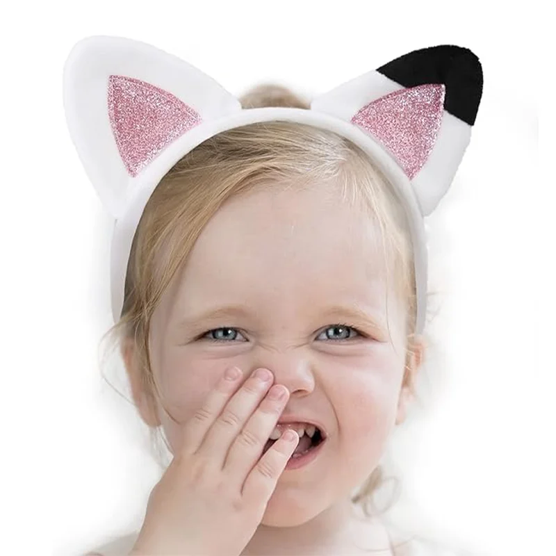 Süße Mädchen Katzenohren Stirnband Gabby Kawaii Kopfbedeckung für Kinder Kleinkind Halloween Party Zubehör Puppenhaus Hairhoop Geburtstagsgeschenk