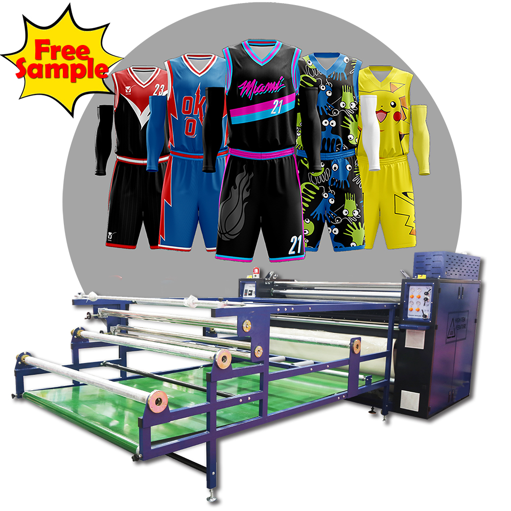 Pembeli harga pabrik grosir stiker Transfer tekan panas Roller baru di mesin cetak dinding kertas Digital warna Tiongkok