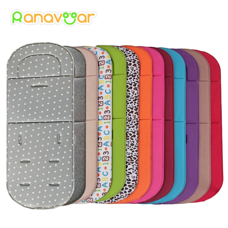 Новинка, удобная мягкая Всесезонная подушка на сиденье, детский коврик для сиденья в корзину, подушка для детской коляски 0-24 м