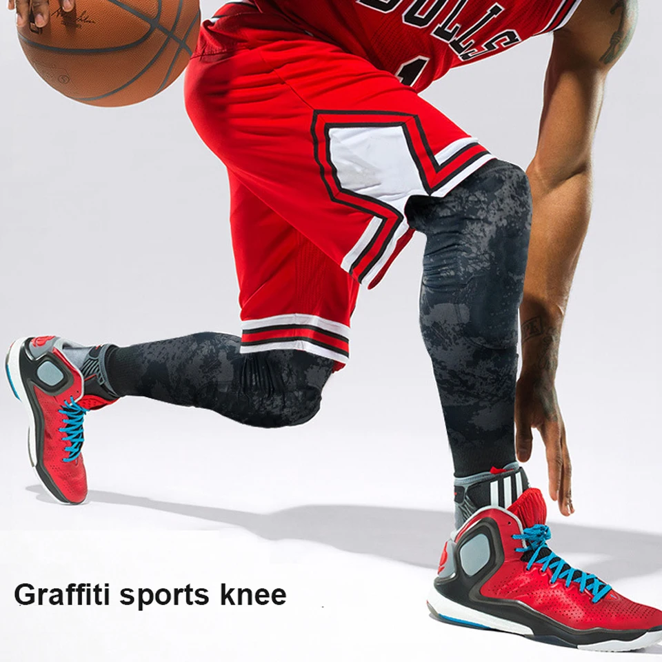 1PC Honeycomb บาสเกตบอลเข่า Pads กีฬาวอลเลย์บอลฟุตบอลความปลอดภัยการฝึกอบรมเข่าสนับสนุน Protector BRACE การบีบอัดขาแขน