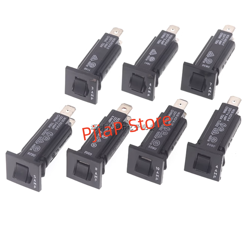 1 Uds W28-XQ1A-3/4/5/6/7/8/10 interruptor de circuito caliente protección de corriente 3A32V