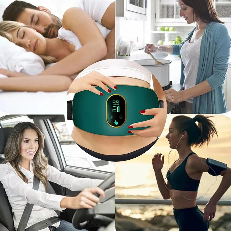 ชาร์จ Body Slimming Machine เข็มขัดเอวเอวฟิตเนสนวดลดน้ําหนักและ Body Shaping เครื่องมือท้องผูกบรรเทา