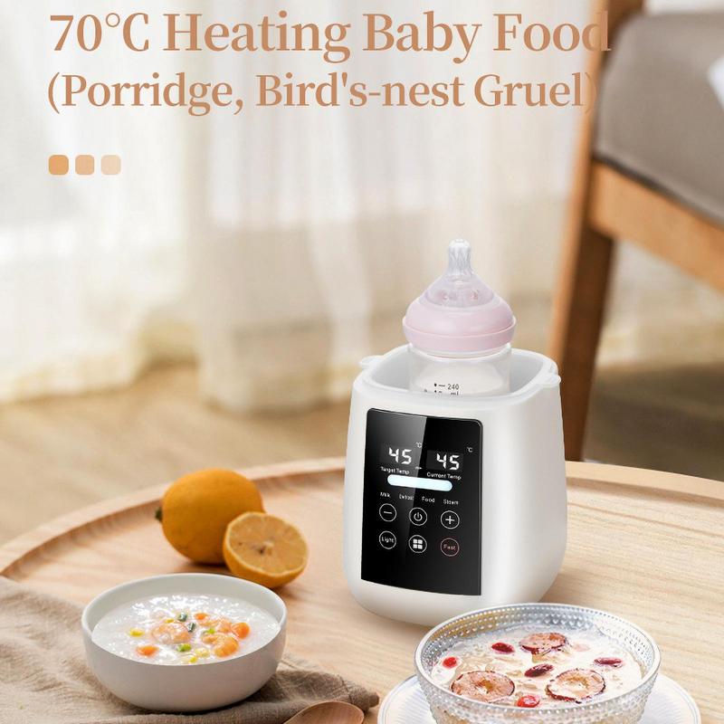 Baby Bottle Warmer para leite, desligamento automático, aquecedor de leite materno, alimentação segura e rápida