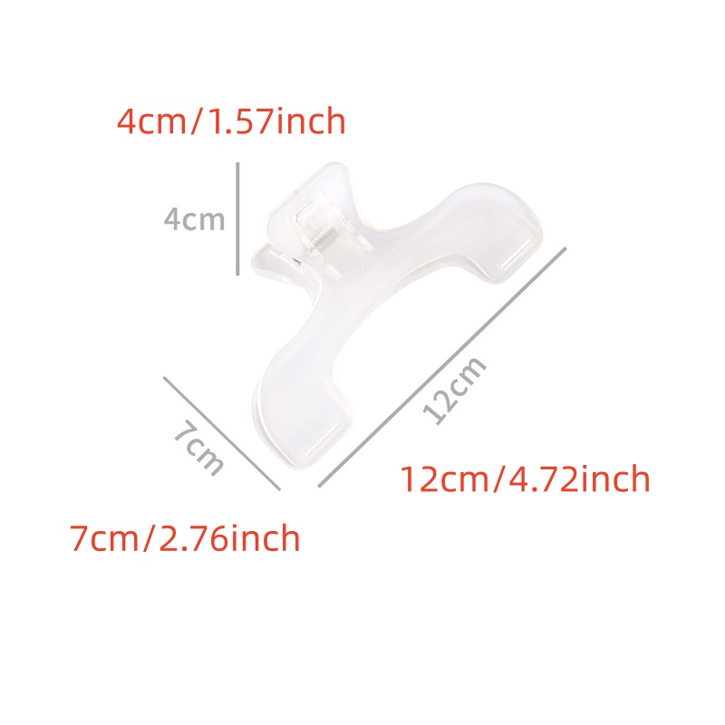 Book Clip Reading Clip Kawaii Desk Accessories Fixed To Prevent Page Turning Transparent frosted Folder Clips