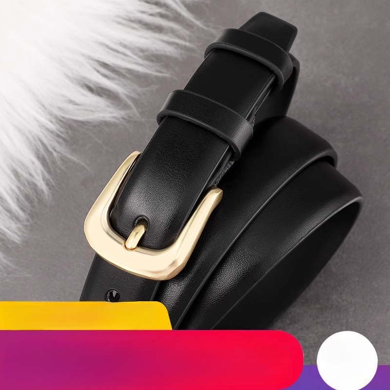 Cinturón suave para estudiantes, versión coreana, cinturón vaquero versátil, falda decorativa, nuevo cinturón de Boutique, longitud ajustable