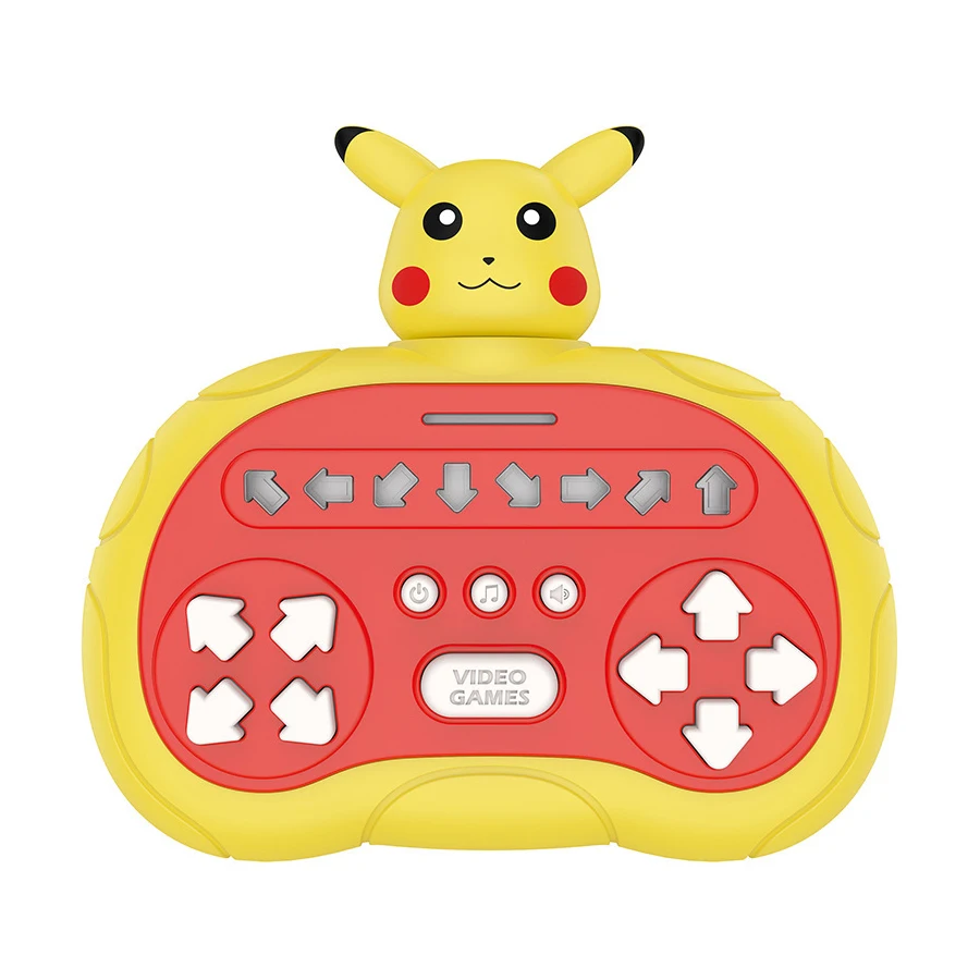 ใหม่ราคาถูก Pikachu Quick Push เกม Pop Up Fidget Bubble อิเล็กทรอนิกส์ Pop it Pro เกม AntiStress ของเล่นสําหรับเด็กผู้ใหญ่ของขวัญ 2025