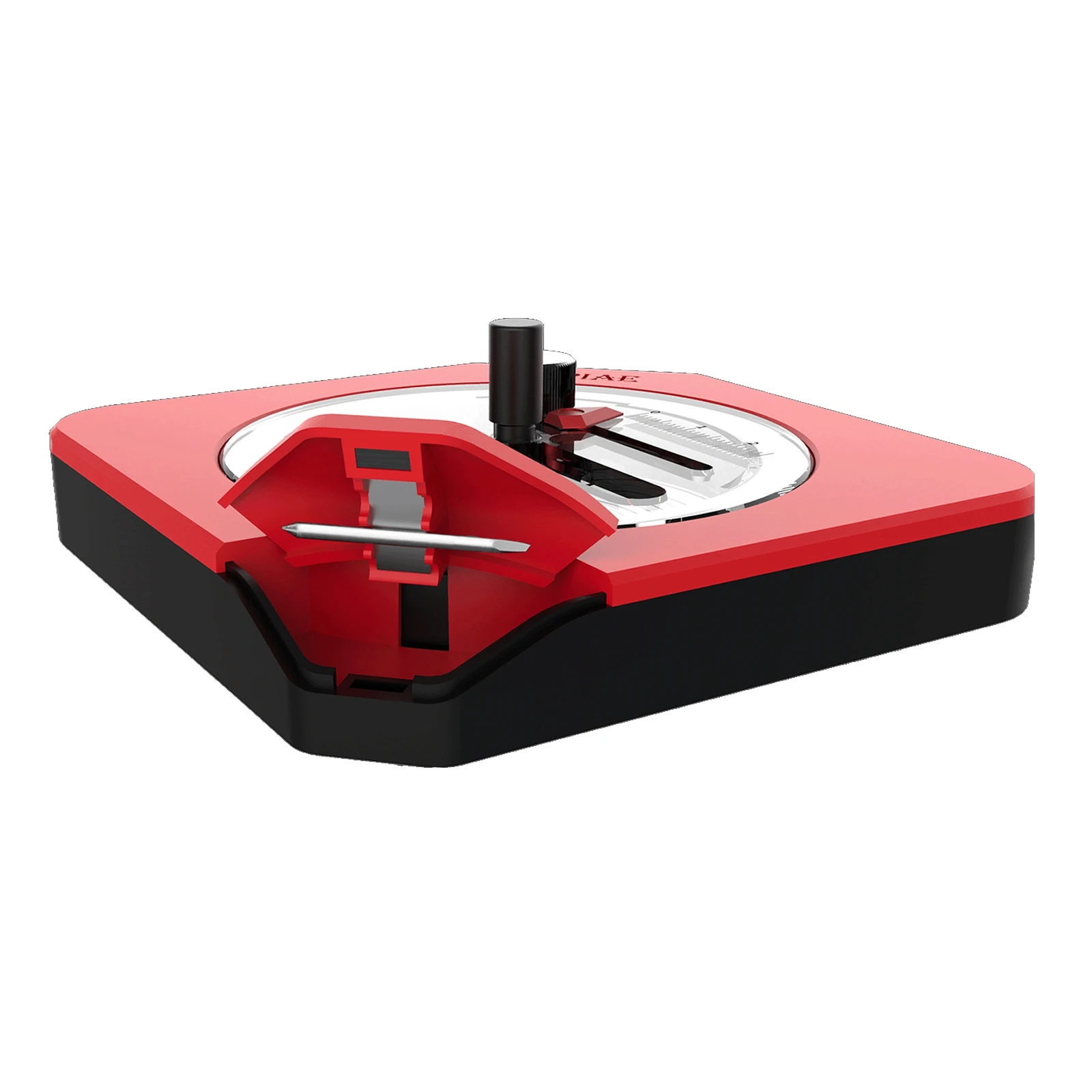 DSPIAE PT-C Integral Circular Cutter Red with Tungsten Cutting Bit with Anti-slip Pad PC Aluminium Alloy ABS 95.5*95.5*31mm