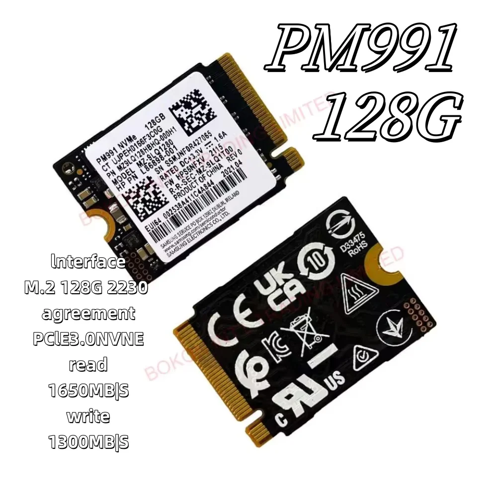 New PM991 M.2 128G 2230 Nvme handheld device expands Steam deck hard drive  PCIe3.0  4.0 x4