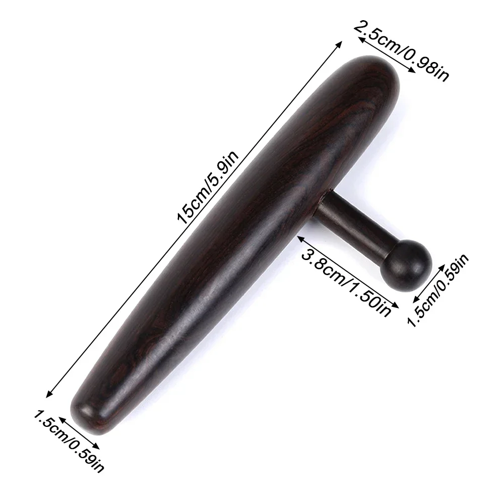 เครื่องมือนวดเนื้อเยื่อลึก,Trigger Point Massage Thumb Saver เครื่องนวดสําหรับหลัง,ขา,เอว, Therapists อุปกรณ์ไม้เครื่องมือนวด