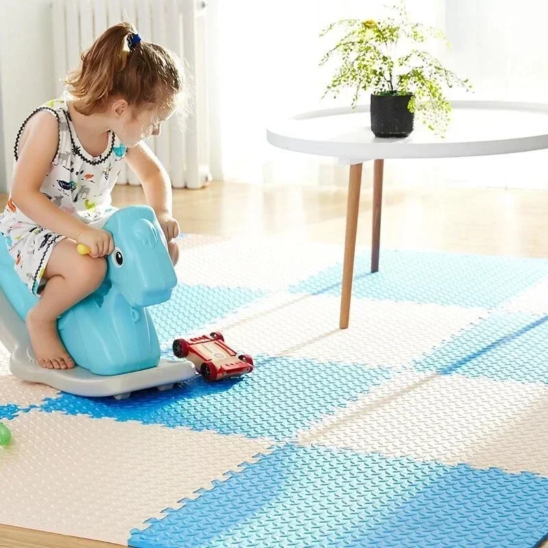 30 ซม.เด็กโฟม Clawling เสื่อ EVA ปริศนาของเล่นเด็กเด็กนุ่ม Play MAT Interlocking การออกกําลังกายกระเบื้องเกมพรม