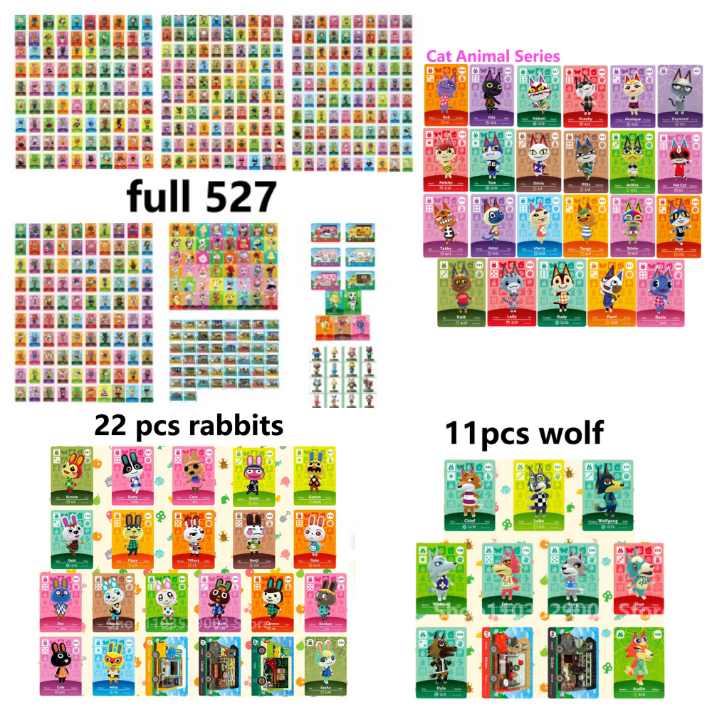 Animal Crossing Sanrio-kaarten Animal Crossing New Horizons nfc-kaart voor Switch 3DS-spellen