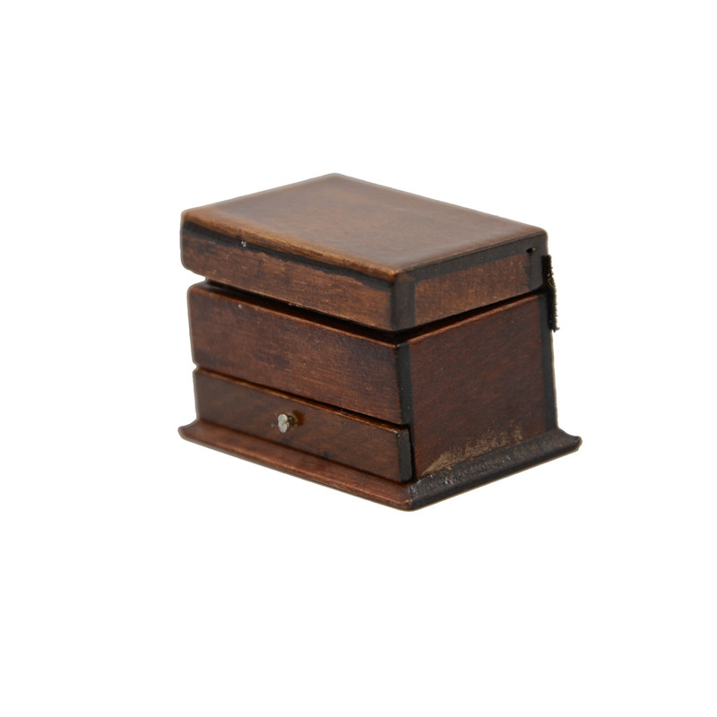 Vintage Sewing Needlework Needle Kit Box 1:12 Dollhouse Miniature Mini Decor