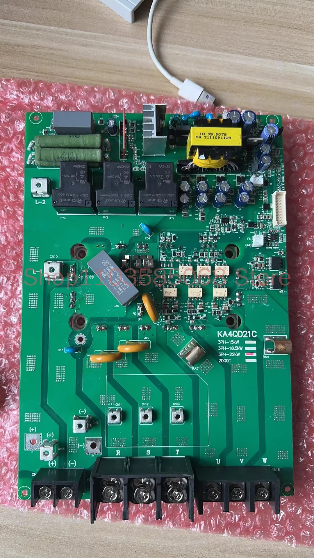 Kaishan Air Compressor Frequency Converter, Drive Board, ZI1QD21D, KA4QD21C, 22KW, KS DP600-22KY-4