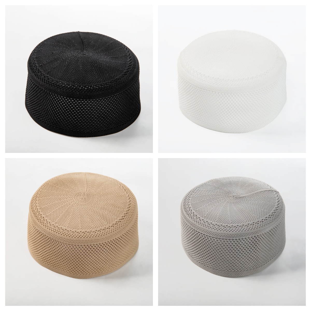 Novo chapéu de oração muçulmano homem islâmico turbante indiano para homens arábia saudita chapéu islâmico turbante hijab boné judeu keffiyeh turco kufi c