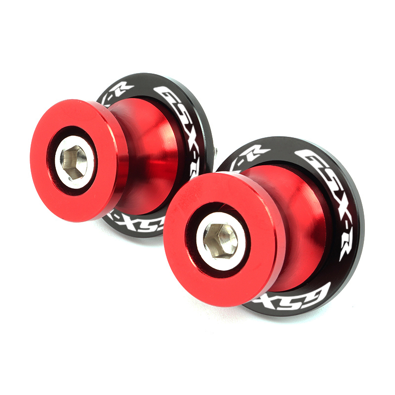 スズキ GSXR 125/150/600/750/1000 GSX-R スプールスライダースタンドネジ CNC M8 オートバイアクセサリースイングアーム 1 ペアボルト
