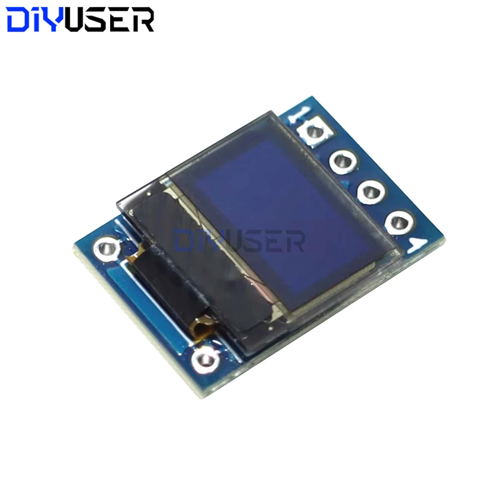 Pantalla OLED SSD1306, módulo de interfaz SPI I2C de 72x40 píxeles blanco de 0,42 pulgadas para placa de desarrollo DIY Arduino Raspberry Pi