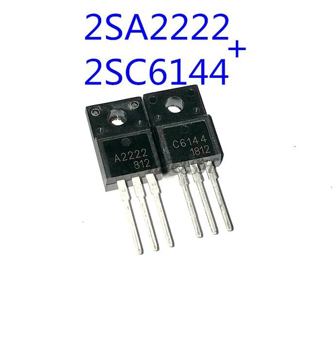 10шт 2SA2222 2SC6144 F 5 пар 5шт A2222 + 5шт C6144 Система данных