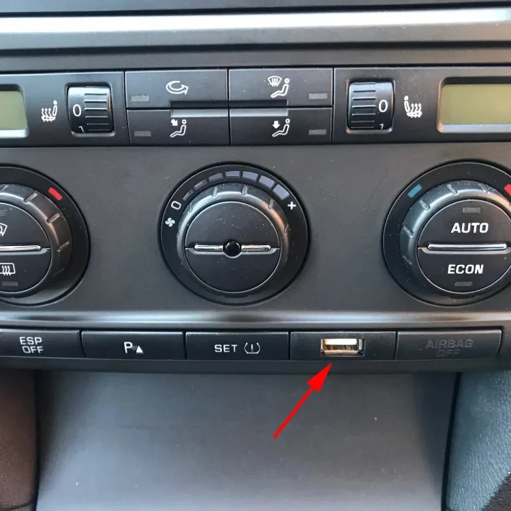 USB Adapter Cho Skoda Octavia 2007 Âm Nhạc Âm Thanh CD Đổi Cáp 4Pin Giao Diện Nút RCD510 RNS315 Xe Volkswagen Jetta 2011