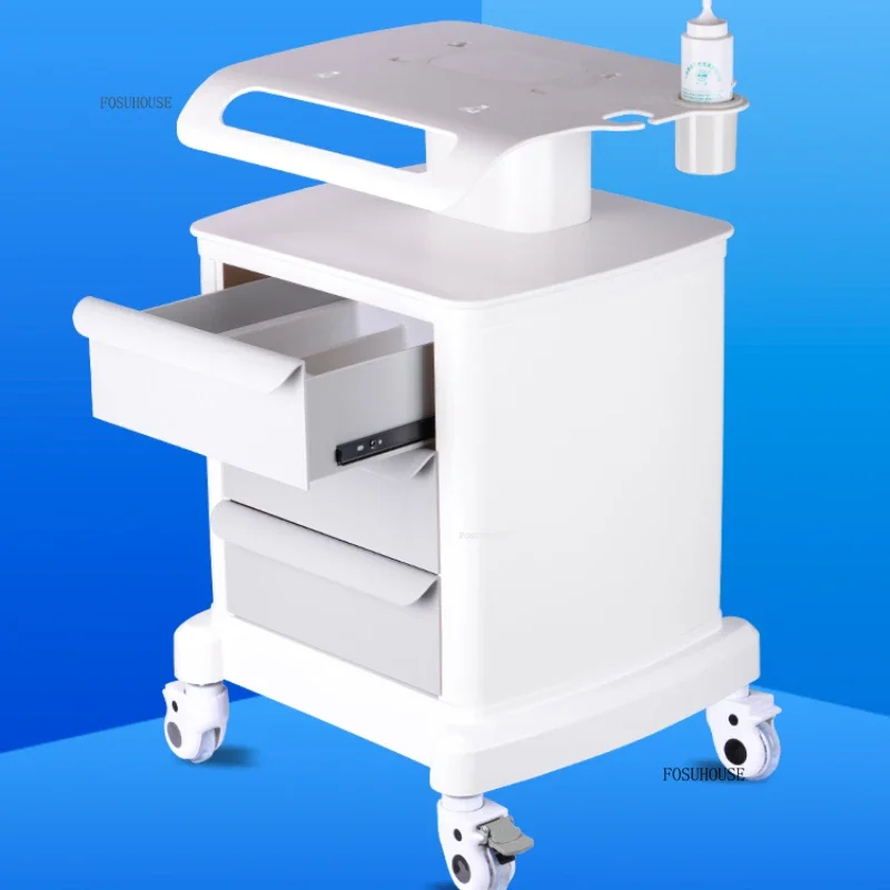 Carrinhos de ferramentas móveis para clínica rolante, carrinhos auxiliares para salão de beleza, salão de beleza, nórdico, hospital médico, com rodas, móveis para salão de beleza
