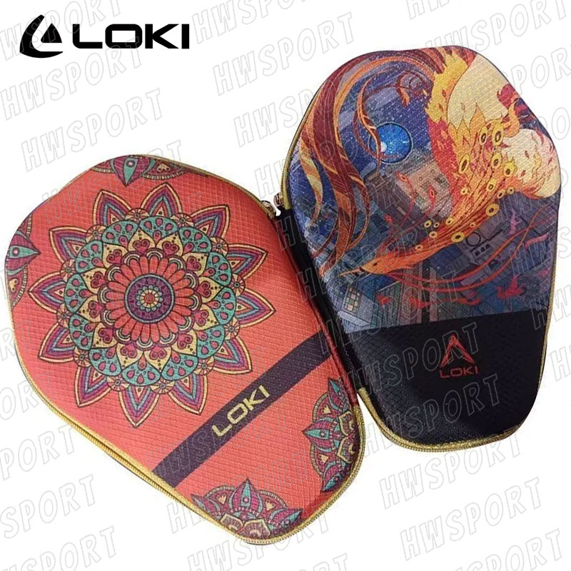 LOKI-funda para raqueta de tenis de mesa, carcasa dura, funda para raqueta de Ping Pong, bolsa duradera, accesorios interiores de tenis de mesa EVA