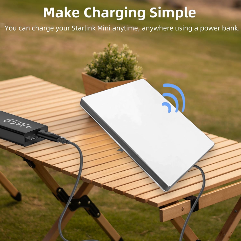 1/2 шт. адаптер питания USB C к постоянному току для Starlink Mini PD100W USB C штекер к DC5521 гнездовой разъем для зарядки адаптер питания