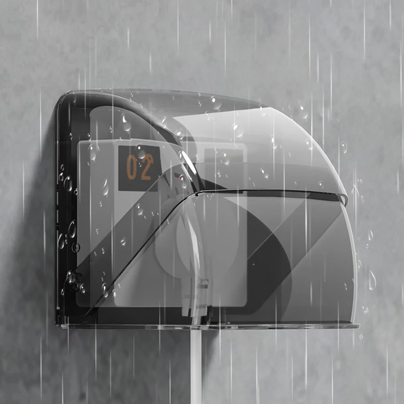 86 tipo tomada ao ar livre capa protetora do banheiro plugue elétrico à prova dwaterproof água tomada de energia caixa à prova chuva suprimentos elétricos