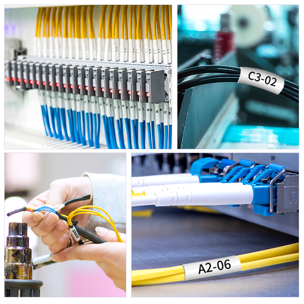 互換性のあるブラザー熱収縮テープ hse231 hse221 hse211 hse241 hse251 hse631 6/9/12/18/24 ミリメートル熱収縮チューブ PT-E550W P750