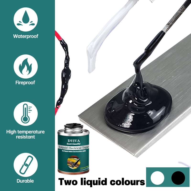 15~300ml Liquid Electrical Tape Waterproof Insulating Tape Sealant Electrical Wire Cable Coat Repair Glue Liquid Insulation Glue