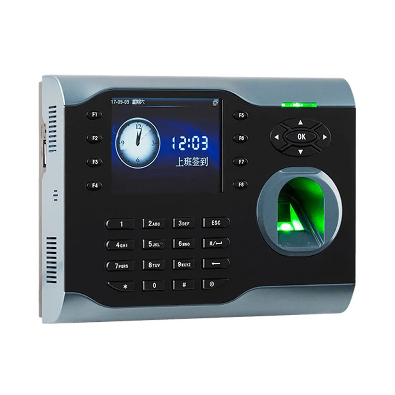 Iclock360 Speed TCP/IP биометрический регистратор посещаемости по отпечаткам пальцев система Linux 3-дюймовый цветной экран часы