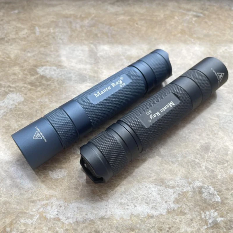 Manta Ray S10 Flashlight Linterna LED High Powerful 18650 Flash Light 1800 Lumen Camping Fishing Work Light Mini Lantern