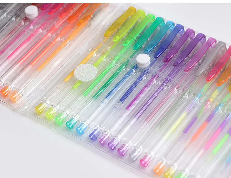 100/5 sztuk zestaw długopisów żelowych 100 kolorowych długopisów żelowych do kolorowanek rysunek Doodle rzemiosło albumy do scrapbookingu Journaling Planner przybory szkolne