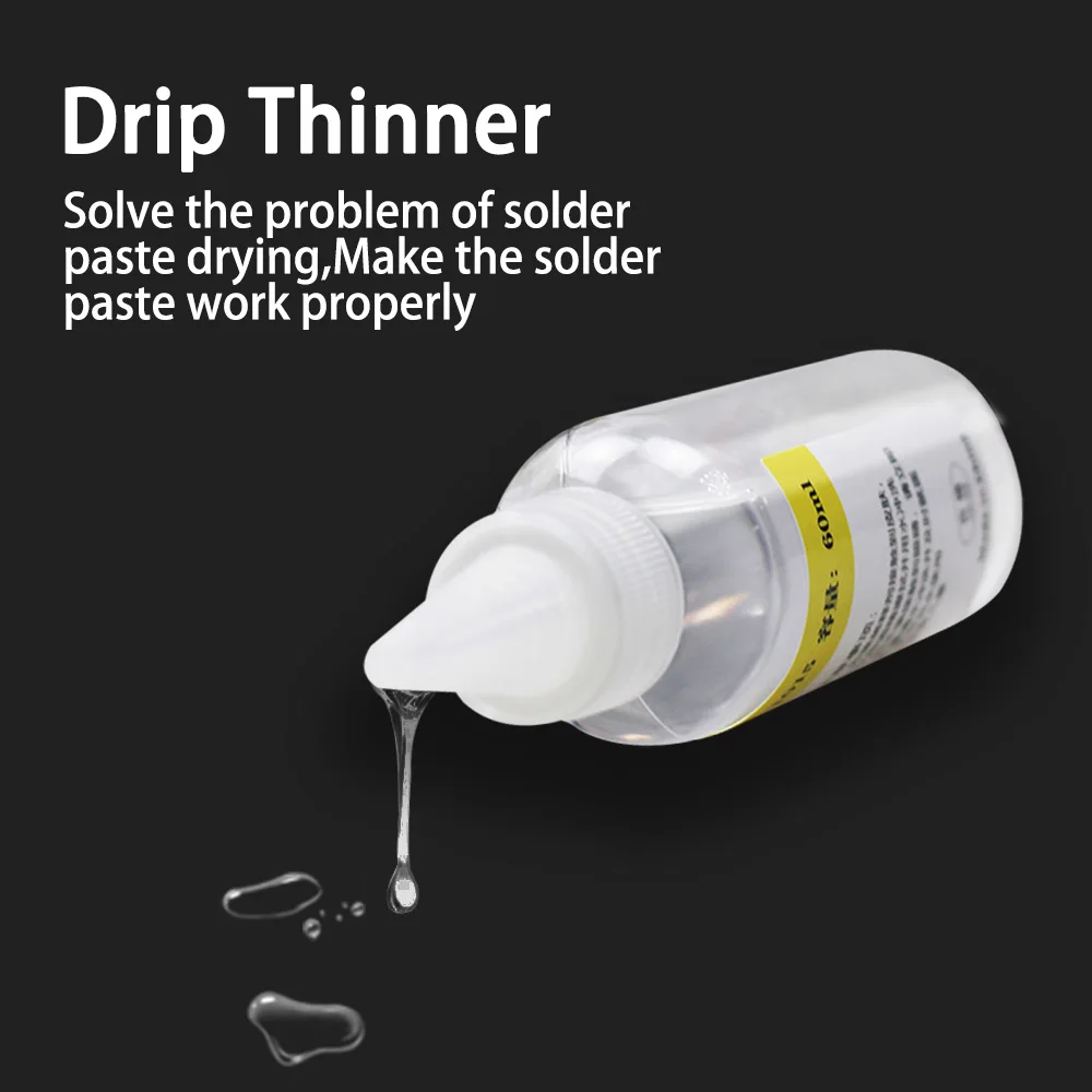 Universal Solder Paste Thinner Tin Cream Dilution Tin Cream Dilution Liquid DIY Repair Rework Tool