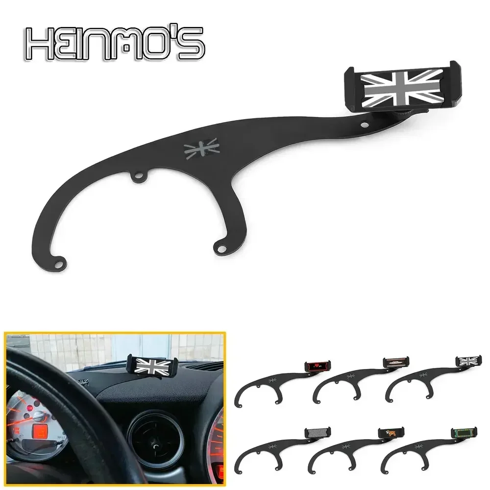 MINI Cooper R55 R56 R57 GPS Giá Đỡ Điện Thoại Xe Hơi Tạo Kiểu Nội Thất Chân Đế MINI Cooper R60 R61 Điện Thoại Di Động giá Đỡ Phụ Kiện