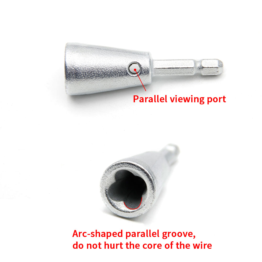 1 Stuk Zilver Multi Functionele Twister Draad Stripper Kronkelende Koord Elektricien Speciale Automatische Parallellizer Tool