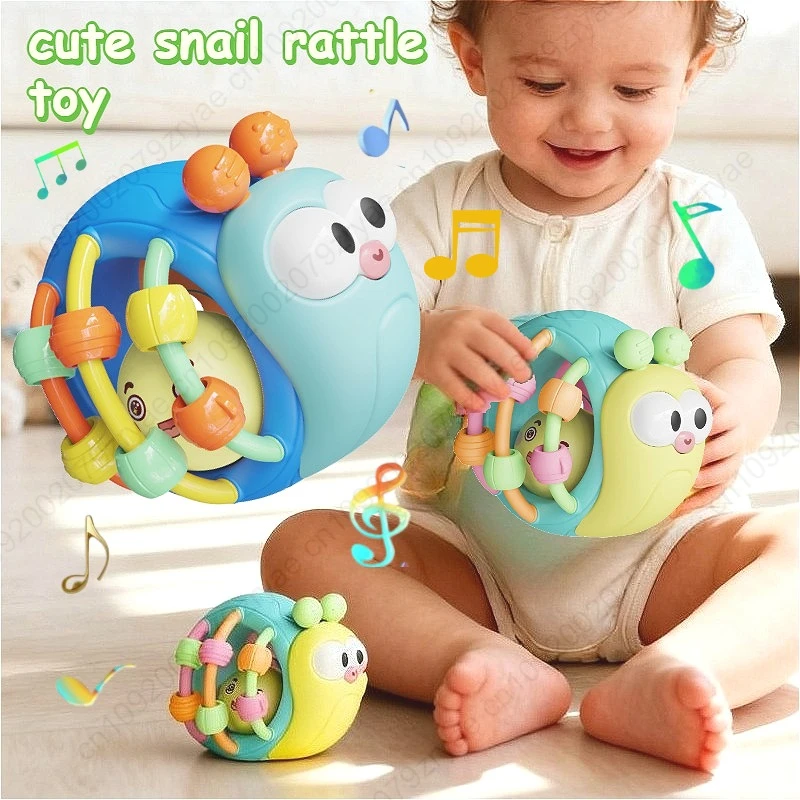 Baby Balls Rattle Comforter Toy Soft Hand Grasp Ball Educational Sensory Toys Activity Baby Crawling Toys 0 6 12 Months