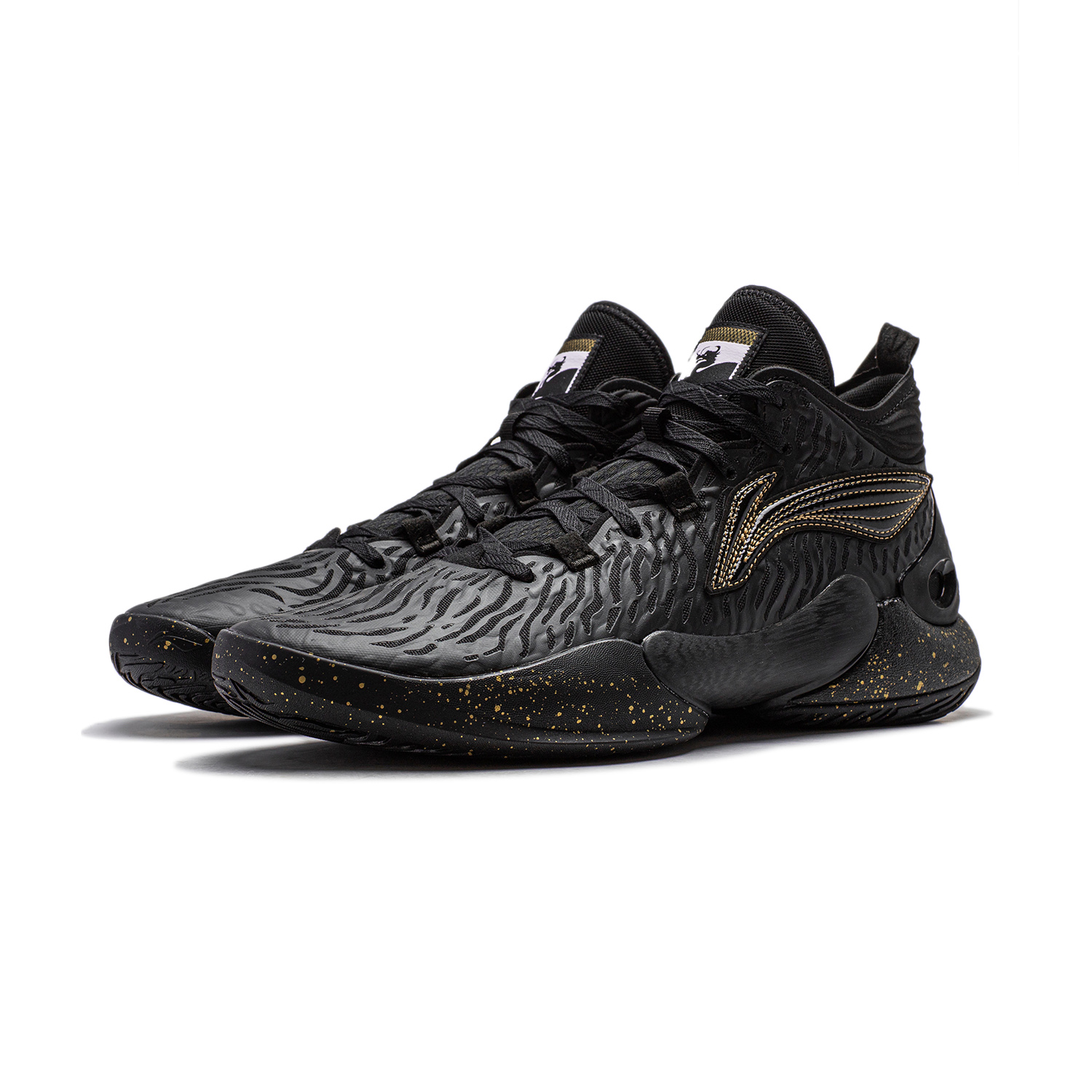 Li-ning hombres YUSHUAI XVIII zapatillas de baloncesto profesionales BOOM Cushion SYNCHRO-ADJUSTSYSTEM soporte zapatos deportivos zapatillas ABAU009