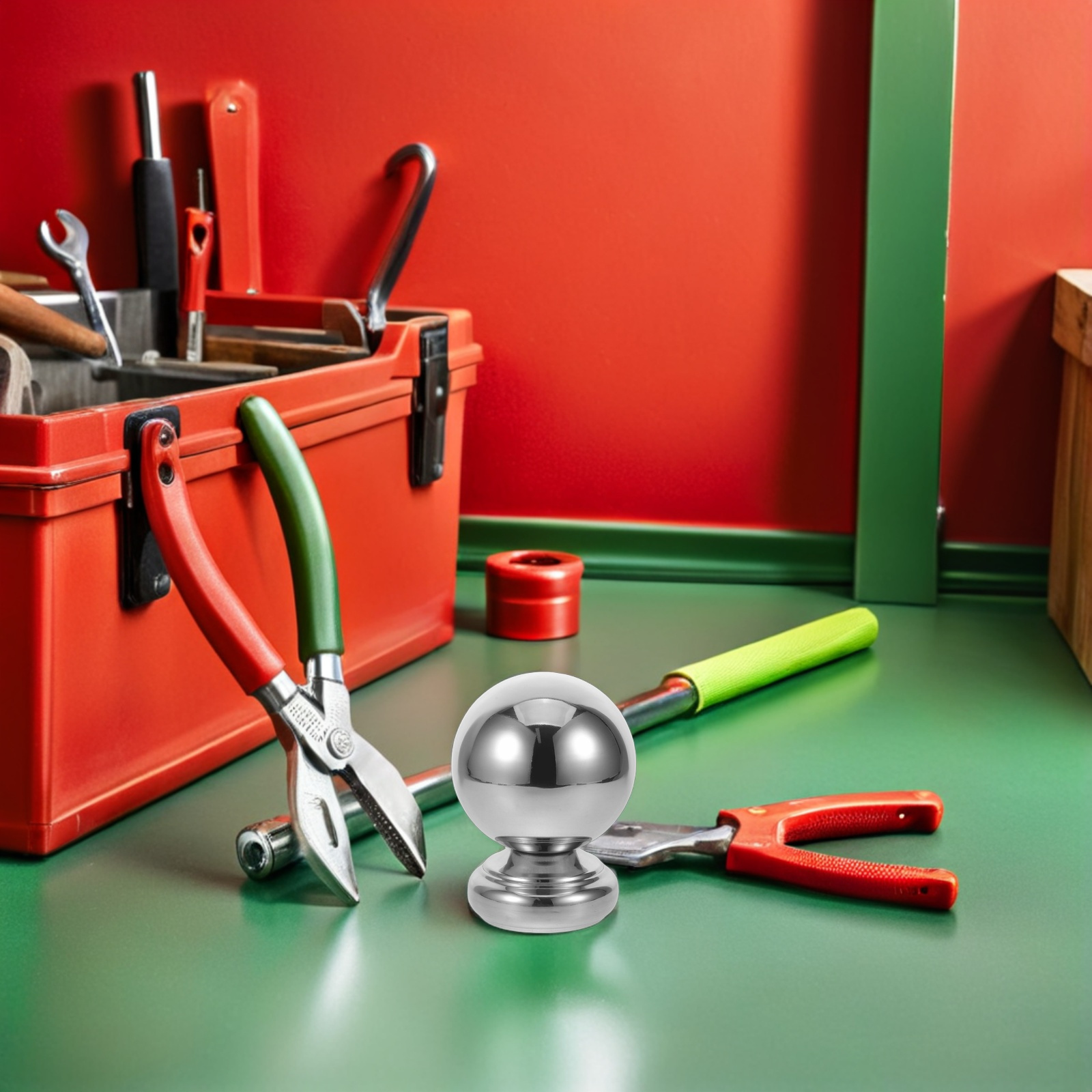 Tampas de extremidade de corrimão de aço inoxidável, tampas redondas de bola para trilhos de escada, acabamento liso resistente à corrosão