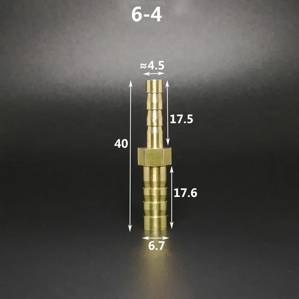 2.5 3 4 5 6 7 8 9 10 12 14 16 19 22 25 32 mm Hose Barb Hosetail Straight Reducer Adapter Transfer Brass Pipe Fitting Water Gas