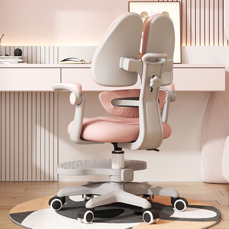 Silla de estudio para estudiantes de escuela primaria y secundaria, silla de ordenador de elevación para el hogar, ajustable, postura correcta para sentarse, leer y escribir