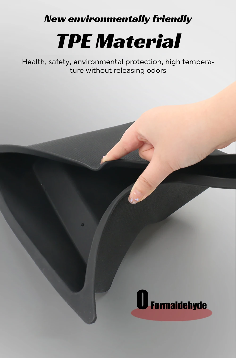 Für Tesla Modell 3 Highland 2024 2025 Hinten Stamm Seite Lagerung Box mit Abdeckung Schwanz Boot Organizer Partition Dekoration Zubehör