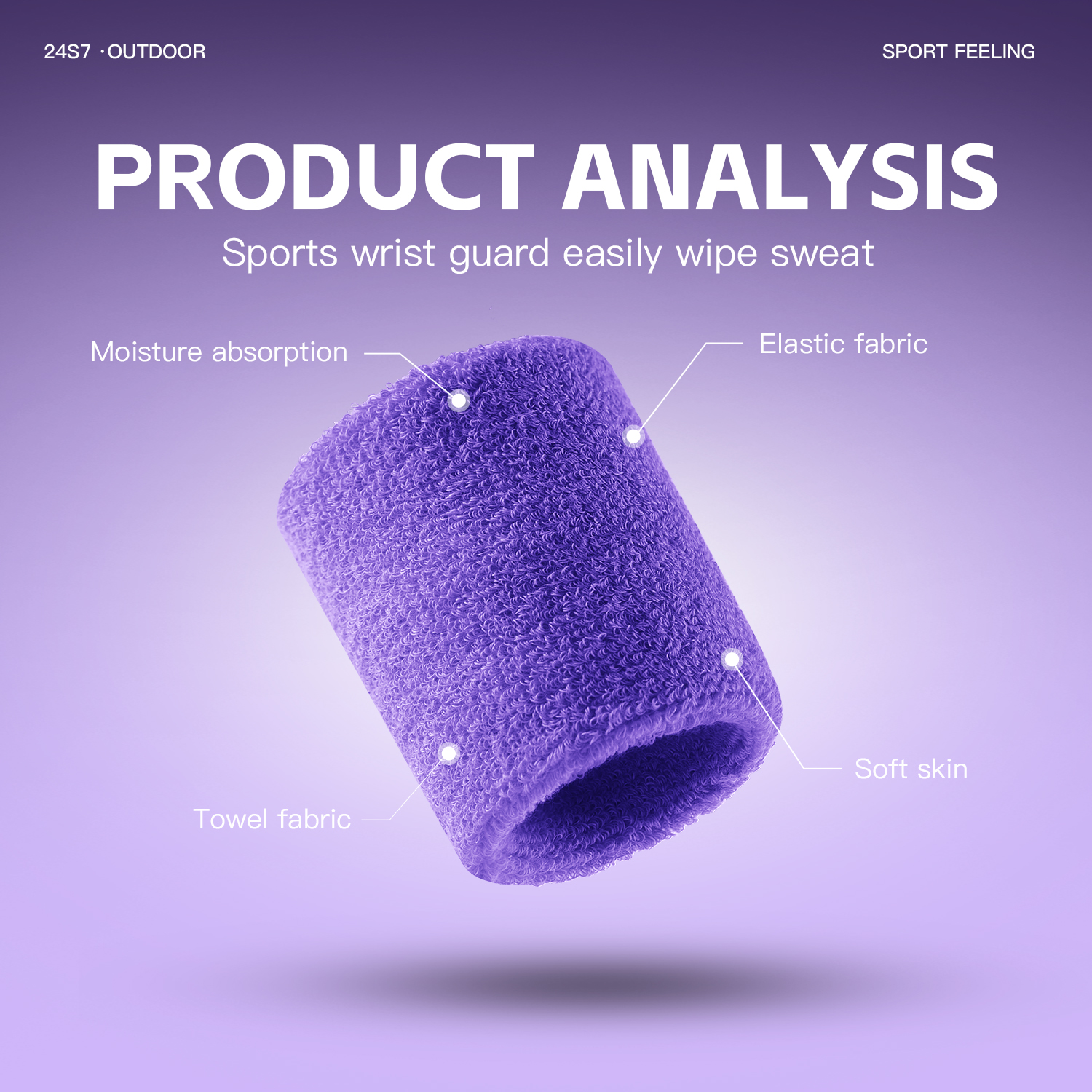 1/2PCS フィットネスリストバンド、テニス/バスケットボール/バレーボールリストサポート、スポーツプロテクタースウェットバンド、ジムリストガード