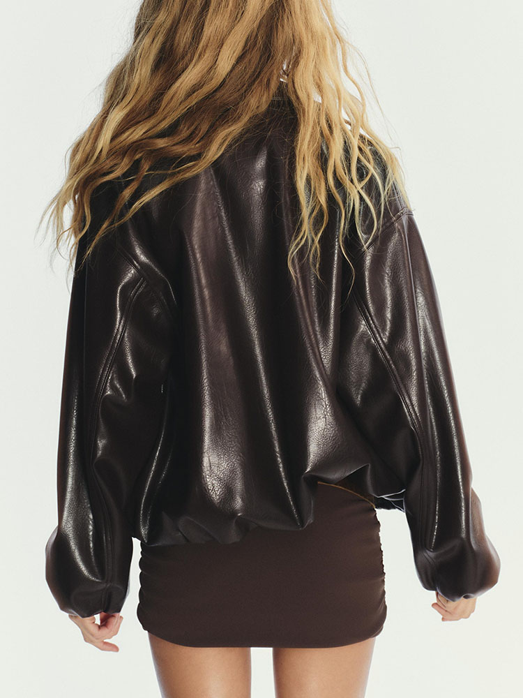 Jaqueta Casual com Gola, Confortável e E, Nova Chegada de Roupas Fenas de Outono, Fsia Étnica