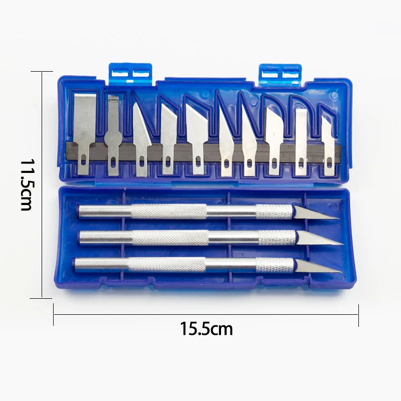 Chạm Khắc Đồ Bộ Dao Thép Carbon Cao Dao Mổ Dao Cụ Polymer Đất Sét Bút Dao Hàng Thủ Công Khắc Cắt Dụng Cụ Sửa Chữa