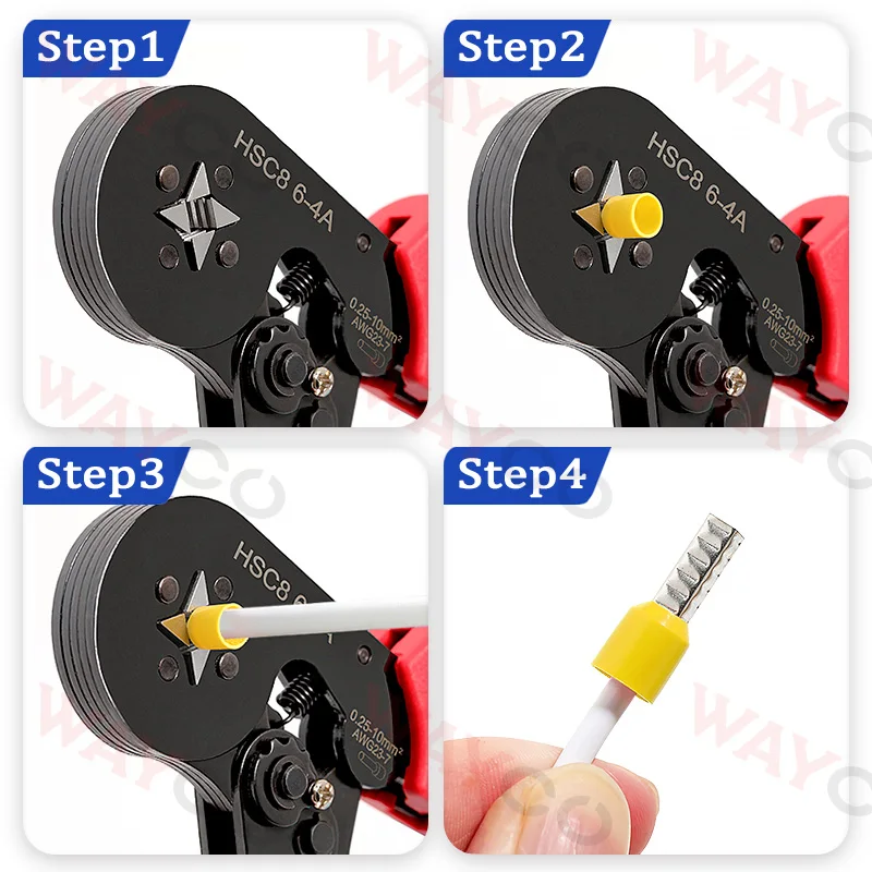 1000 Cái/gói E0508 E7508 E1008 E1508 E2508 Hình Ống Cách Nhiệt Ferrules Lọn Uốn Nhà Ga Ép Lạnh Điện Dây Kết Nối Dây