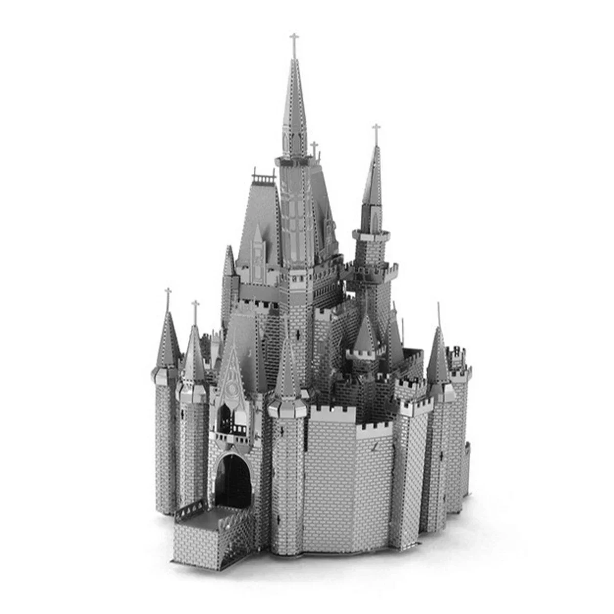 ของเล่นตัวต่อโลหะทำมือรูปโลกสำหรับผู้ใหญ่3D ของเล่นของขวัญสไตล์นักรบปราสาทกลองปริศนาโลหะ