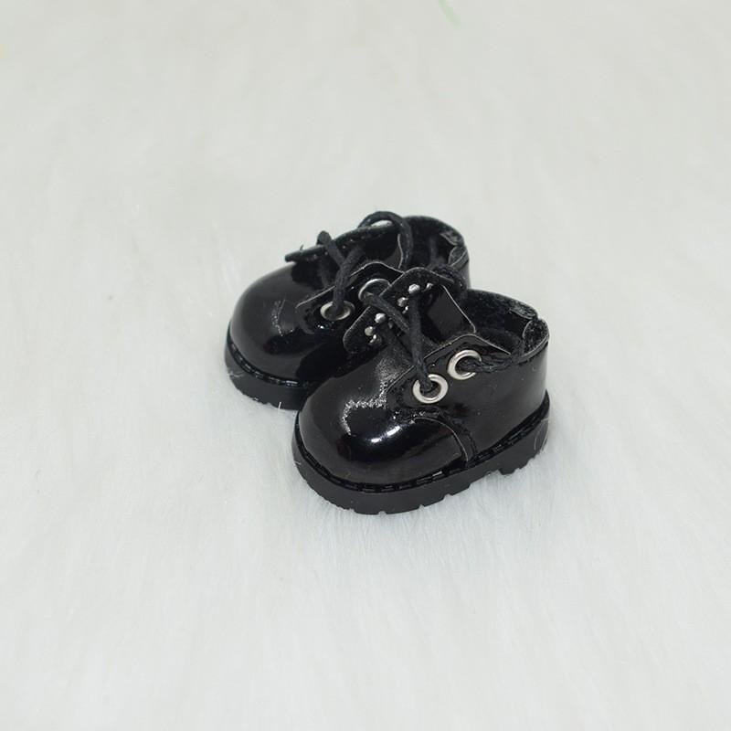 Для обуви Labubu (3,8*2,3 см) для 17 см Labubu Macaron и 10 см EXO/хлопковые кукольные туфли с пальцами, кожаные туфли для куклы