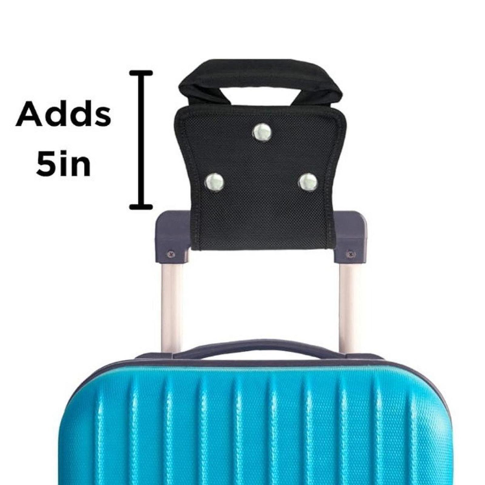 Lidar com extensão para bagagem removível oxford pano náilon das mulheres dos homens prático mala viagens fácil instalar aperto confortável