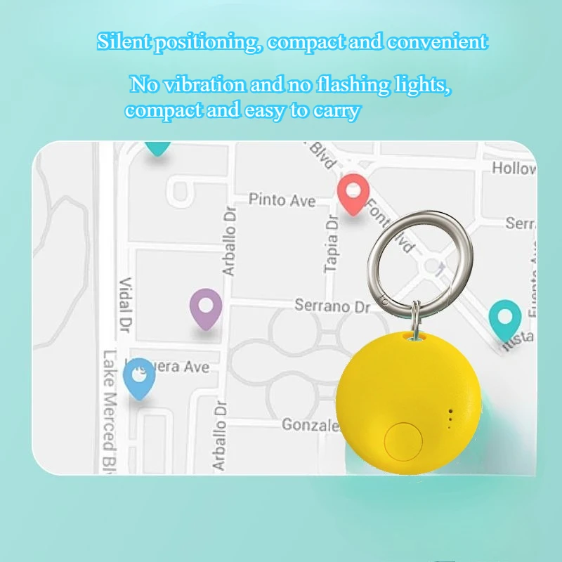 Умный Android-трекер, устройство против потери для Apple, для Google Find My, приложение, ключи от Blue-tooth, автомобильный локатор для велосипеда, искатель